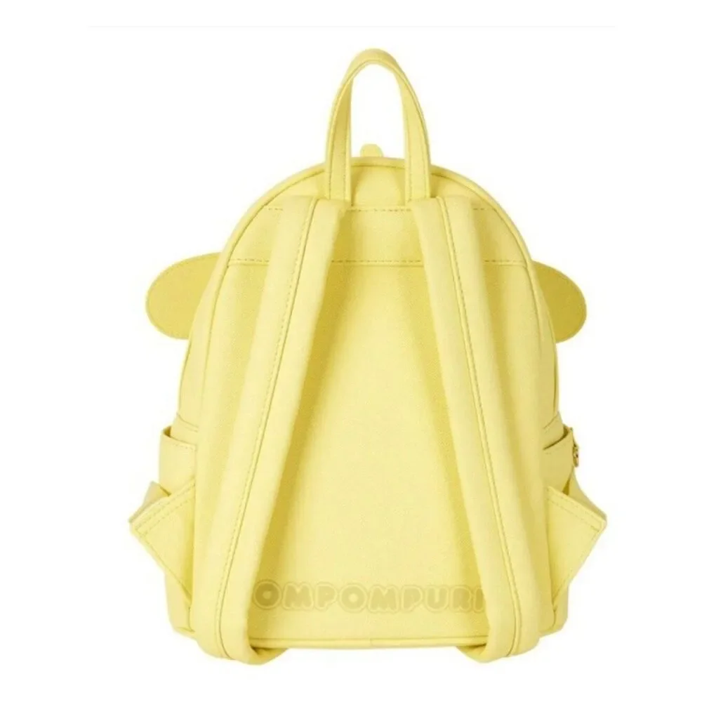 Loungefly Sanrio Pompompurin Monochrome Cosplay Mini Backpack Yellow NWT - Picture 5 of 8